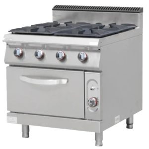 GAS COOKER (4 GAS RANGE ON GAS OVEN) E-RQB-900