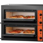 Double  Electric pizza oven.
