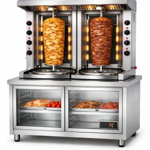 Gas shawerma machine Under Counter Chiller